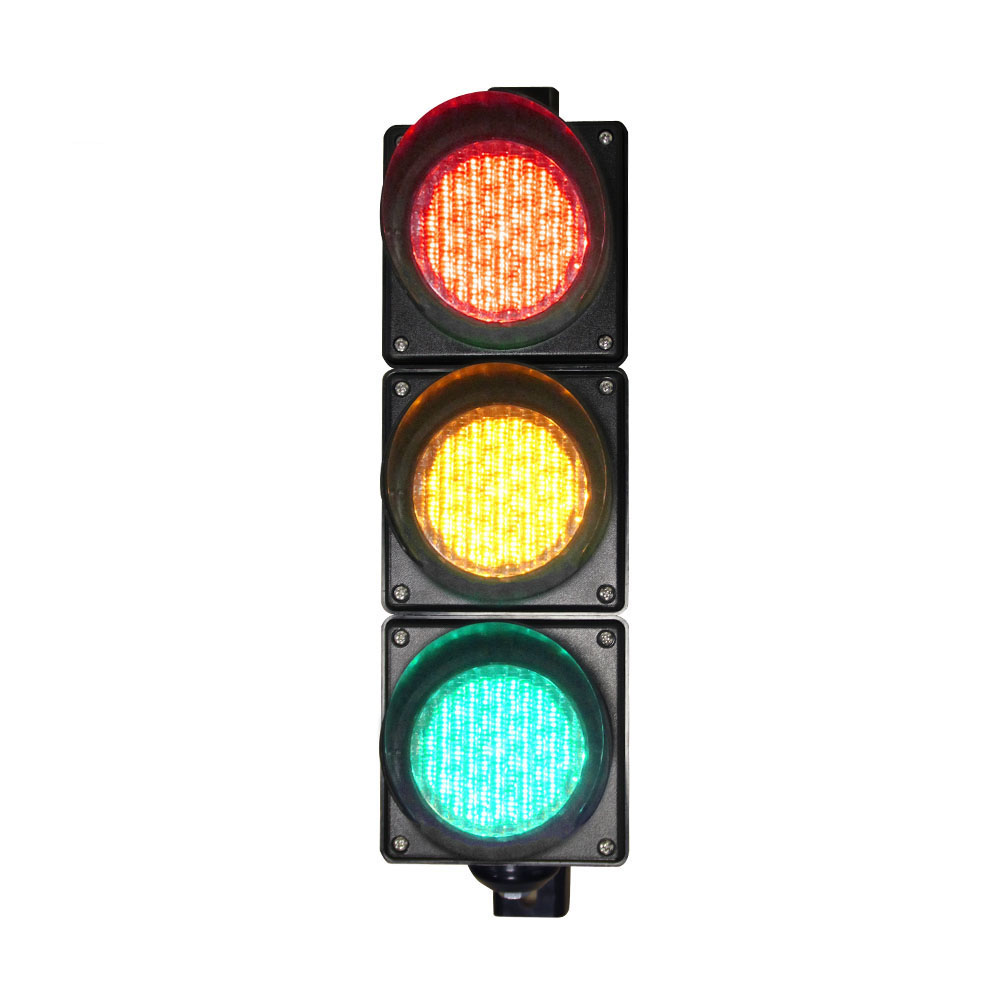 Kam quvvatli qizil/sariq/yashil to'liq sharli svetofor