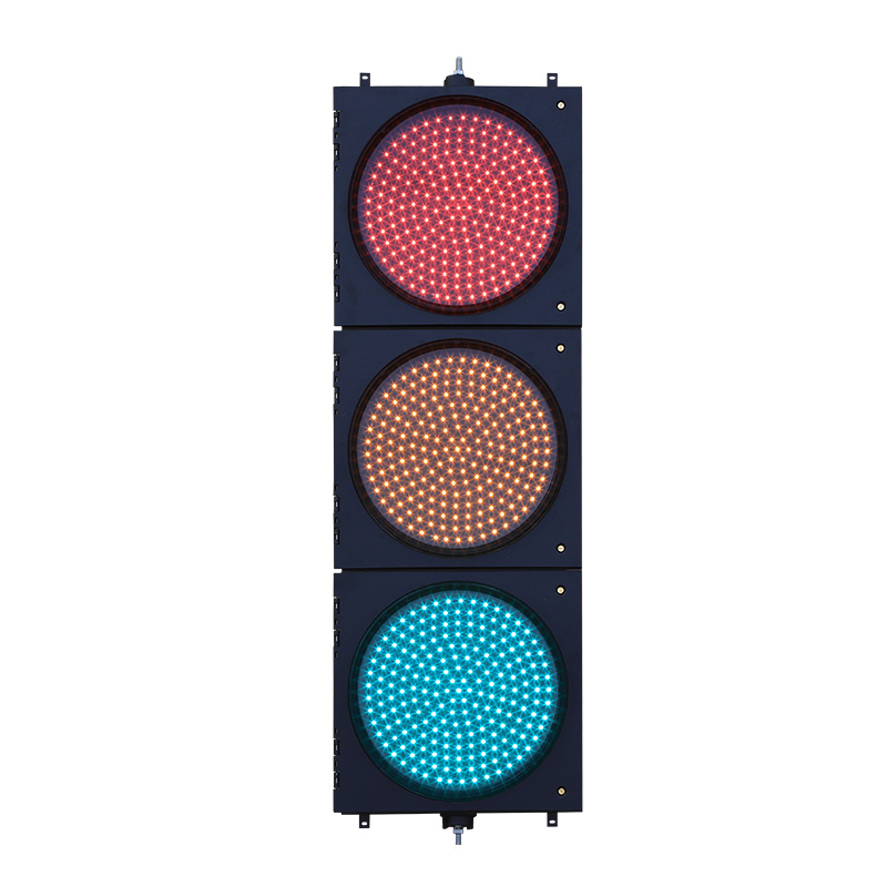 Kam quvvatli qizil/sariq/yashil to'liq sharli svetofor