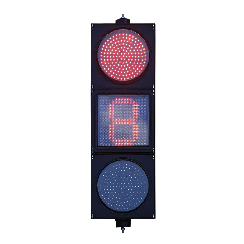 Kam quvvatli qizil/sariq/yashil toʻliq sharli svetofor. Matritsali ortga hisoblash