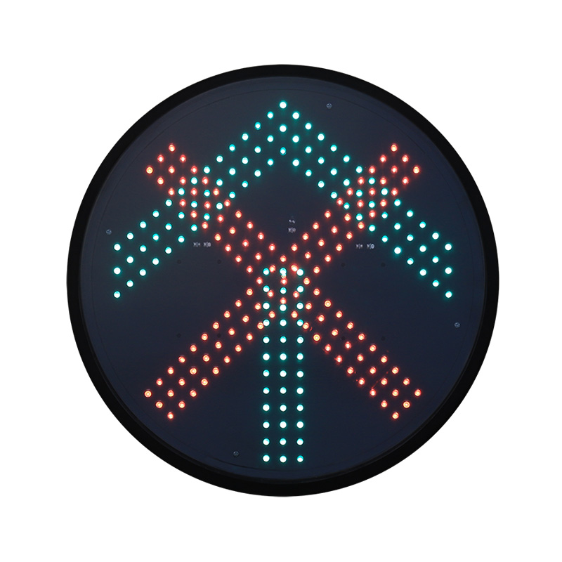 Kam quvvatli Qizil Xoch va Yashil strelka svetofor moduli