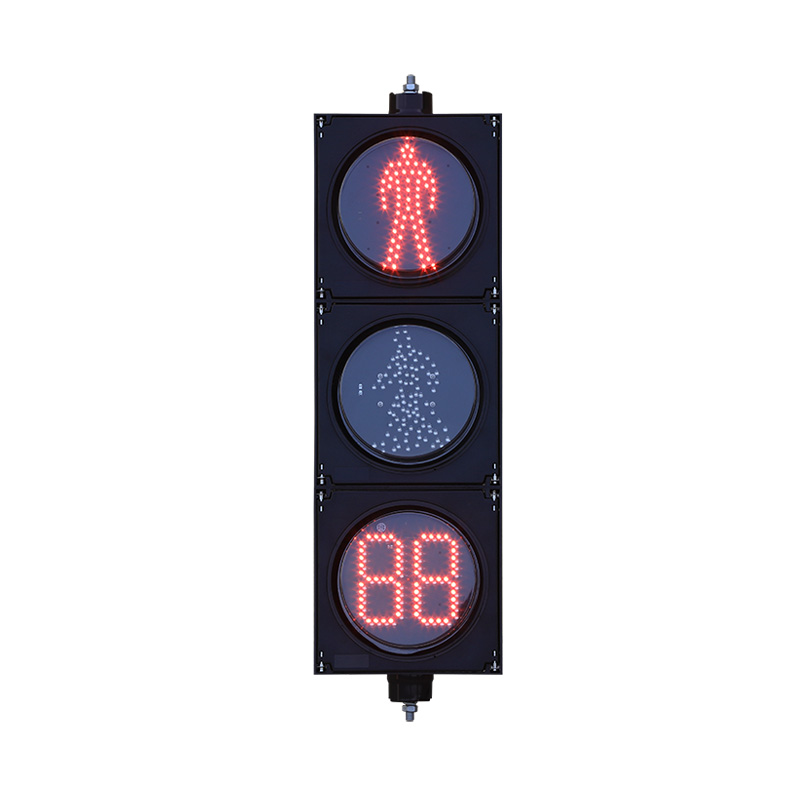 Ortga hisoblash taymerli kam quvvatli piyodalar svetofori