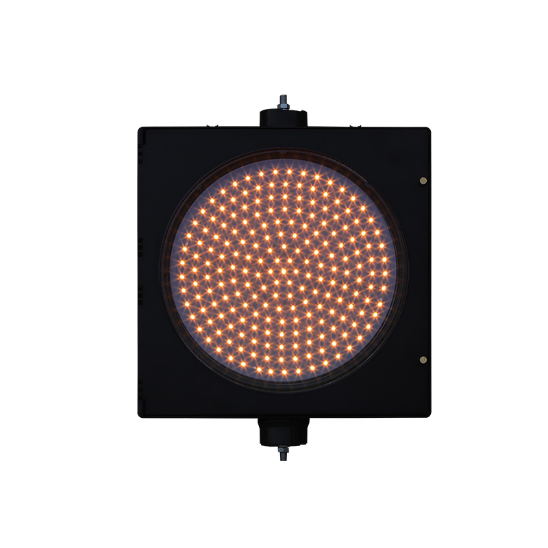 Quyosh energiyasida ishlaydigan sariq miltillovchi chiroq