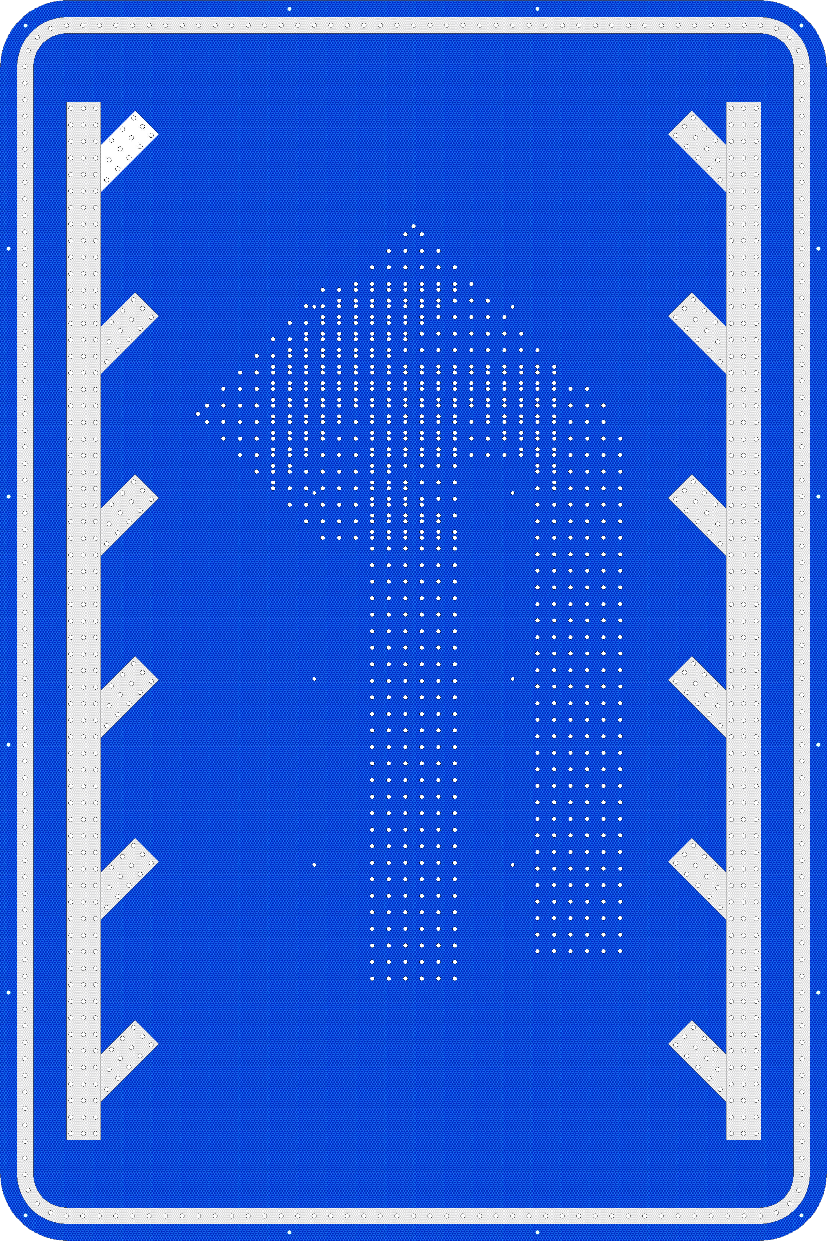 Yo'lakni boshqarish belgisi