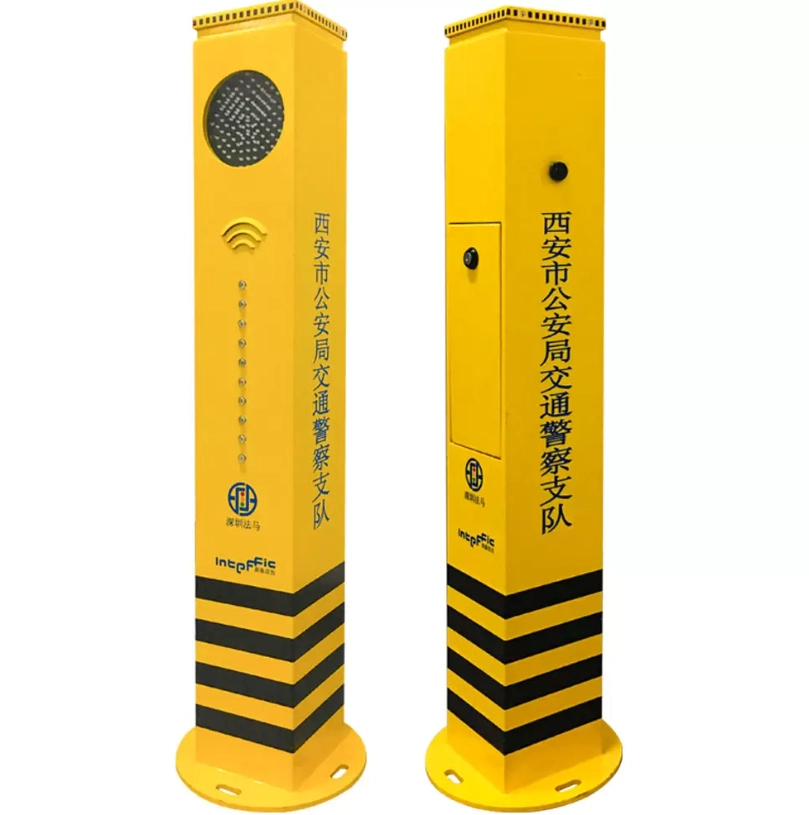 miltillovchi piyodalar o'tish joyidagi mayoqlar