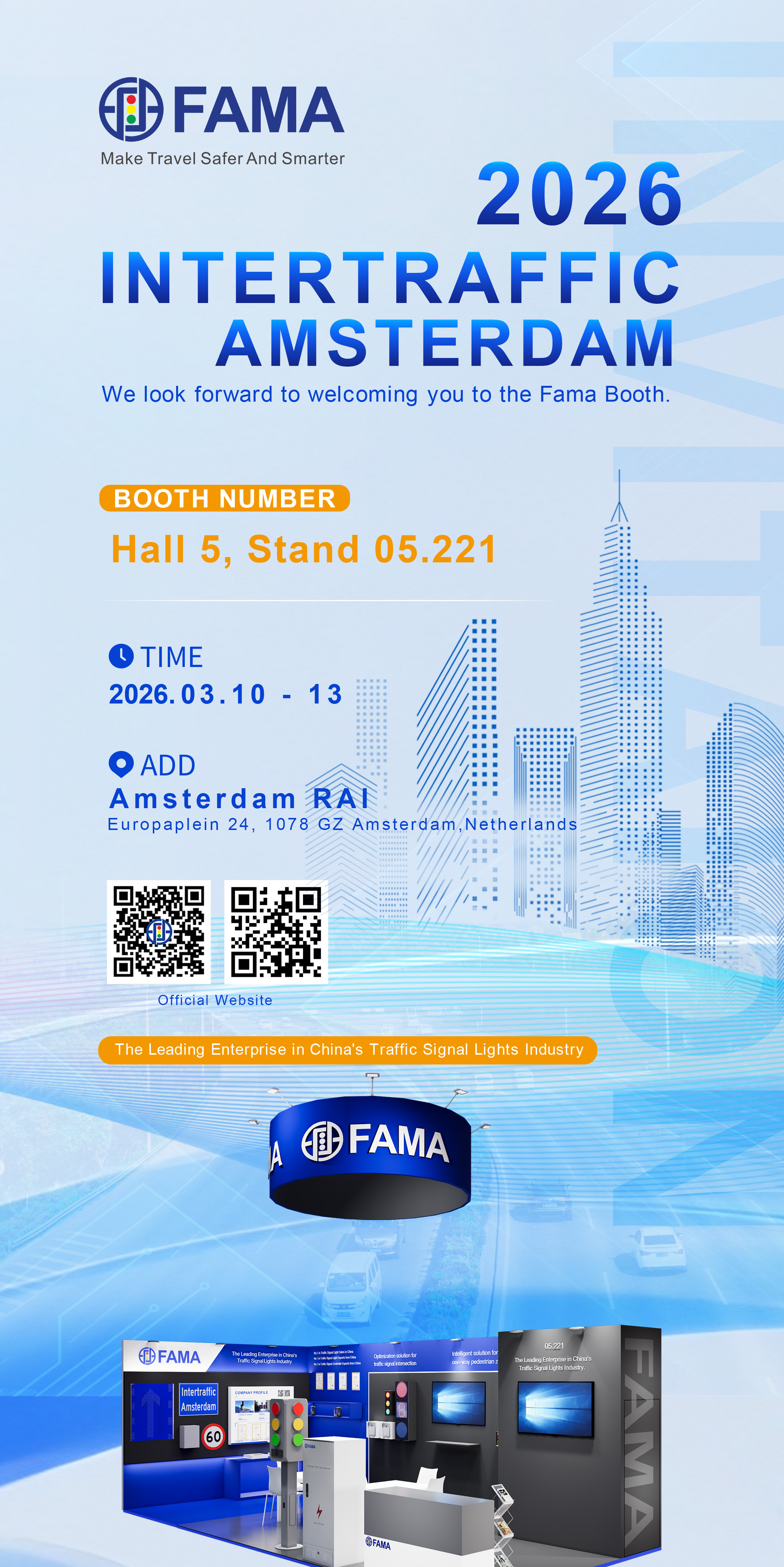 Intertraffic 2026 ko'rgazmasida FAMA ko'rgazmalari